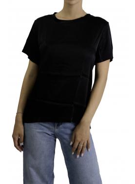 Maglia in viscosa girocollo